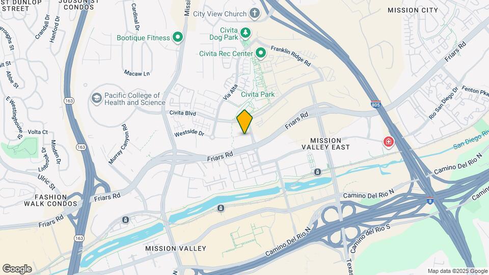 Stylus & Siena Map and Location Details