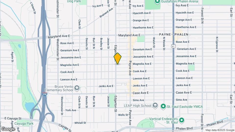 584 Magnolia Ave E Map and Location Details