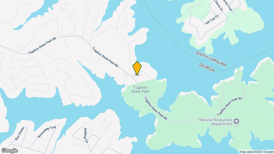 1547 Tugaloo State Park Rd Map and Location Details