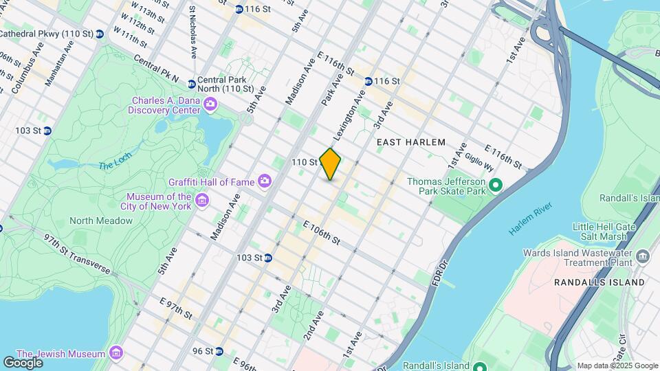 178 E 109th St Mapa y Detalles de la Ubicación