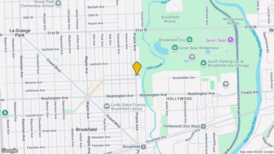 3345 Prairie Ave, Unit #2 Map and Location Details