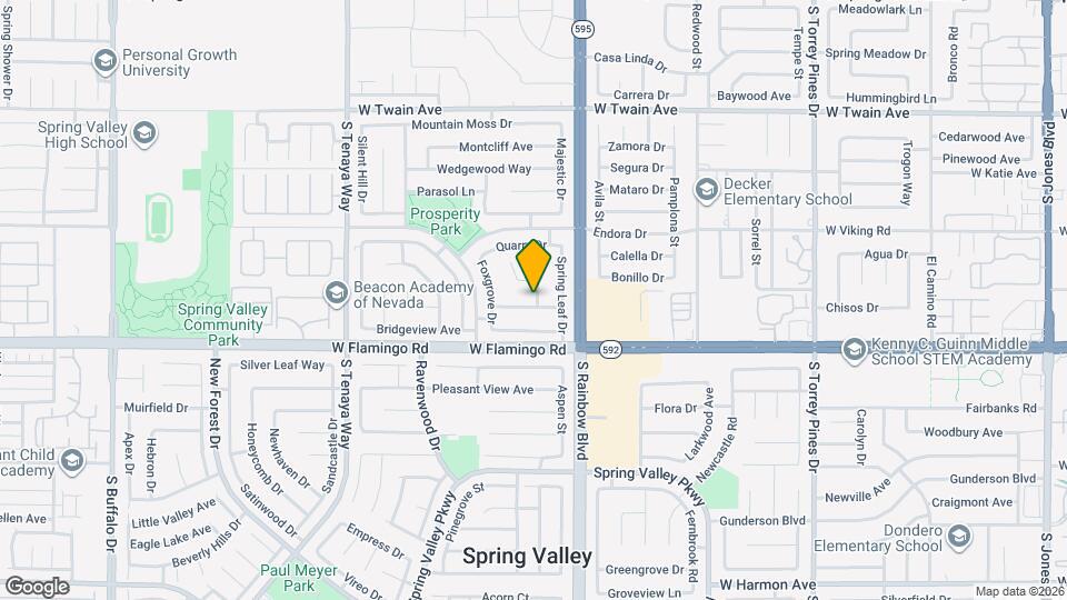 6992 Grassy Knoll St Map and Location Details