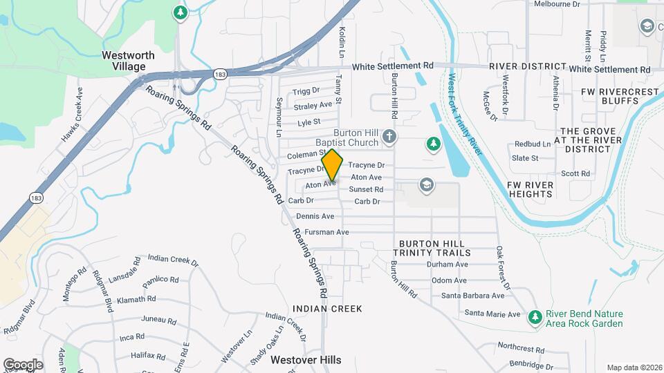 5805 Aton Ave Map and Location Details