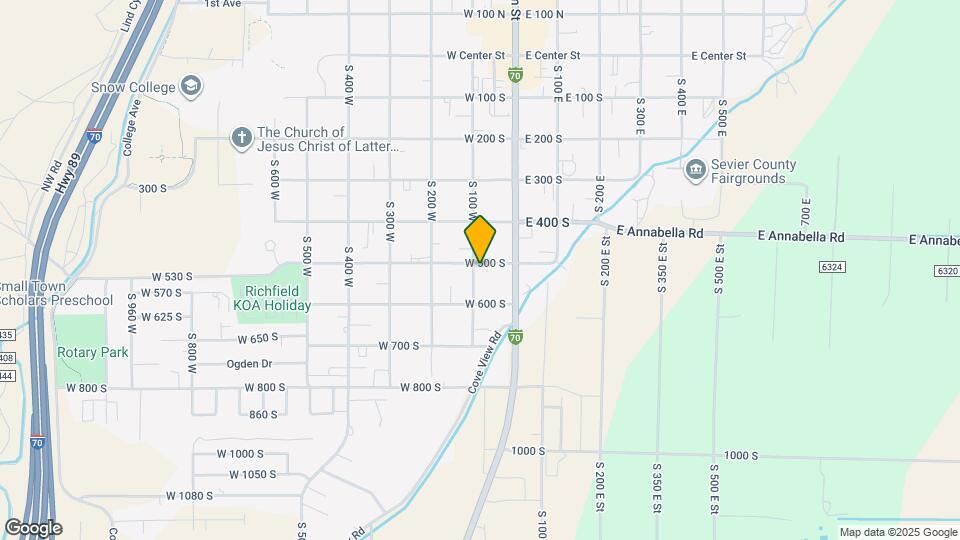 73 W 500 S Map and Location Details