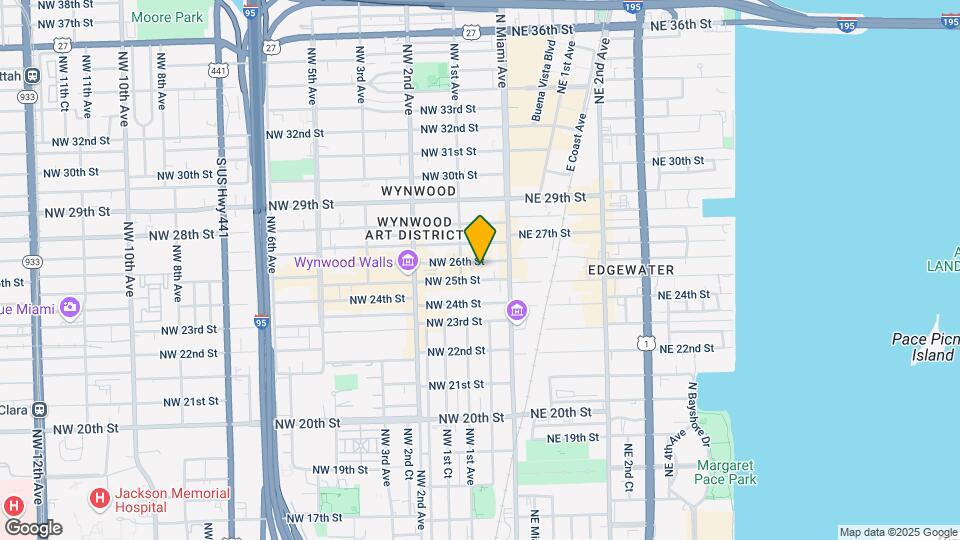62 NW 26th St, Unit A3C Map and Location Details