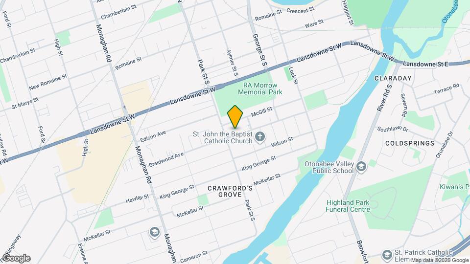 350 Braidwood Ave Map and Location Details