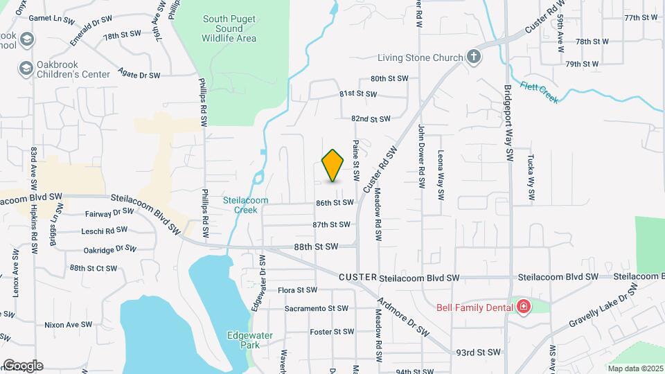 8424 69th Ave SW, Unit 8424 Map and Location Details