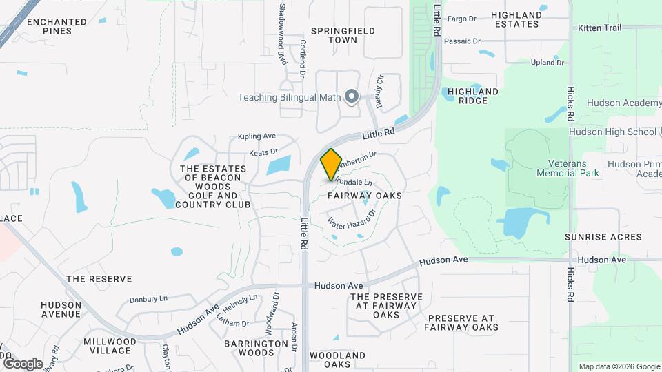 14525 Pimberton Dr Map and Location Details