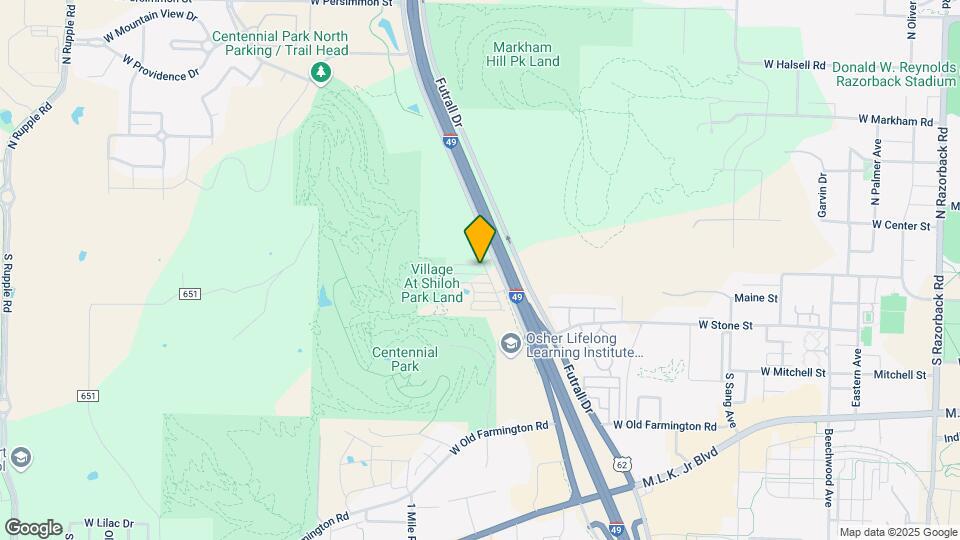 2821 W Redstone Dr Map and Location Details
