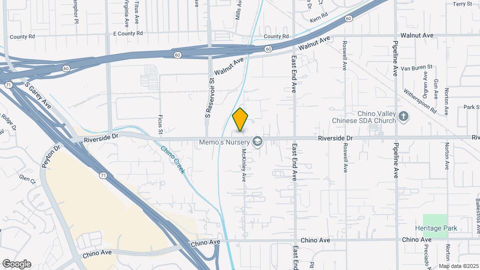 12880 McKinley Ave Mapa y Detalles de la Ubicación