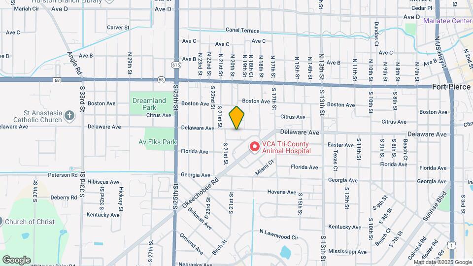 1913 Delaware Ave Map and Location Details