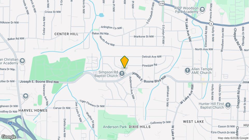 Enclave at Briarcliff Condo Mapa y Detalles de la Ubicación