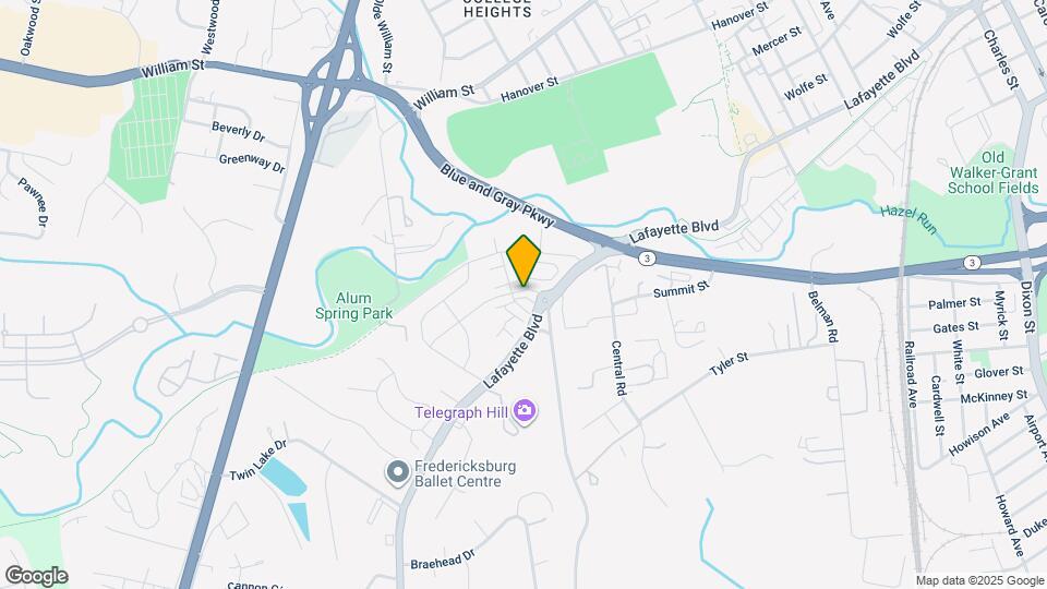 1100 Rampart Dr Map and Location Details