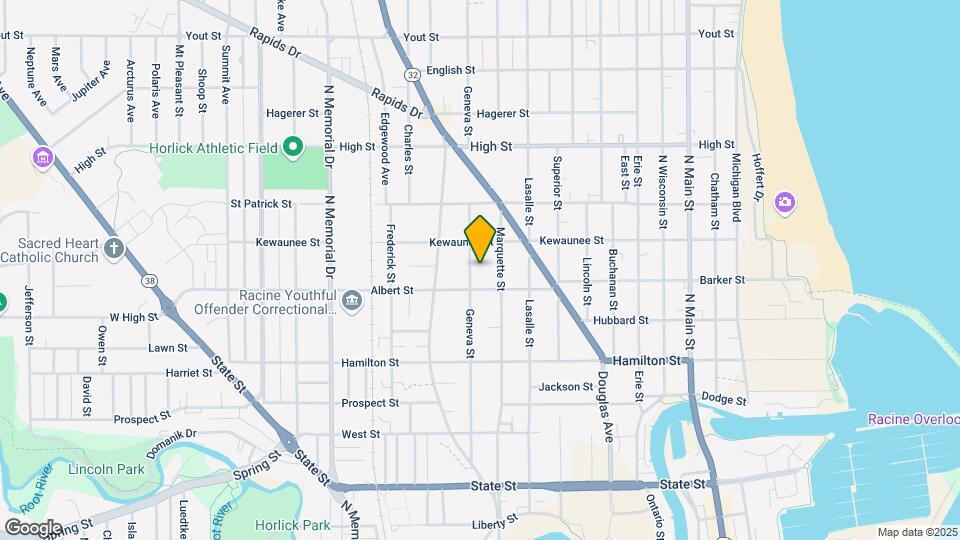 1419 Geneva St Map and Location Details