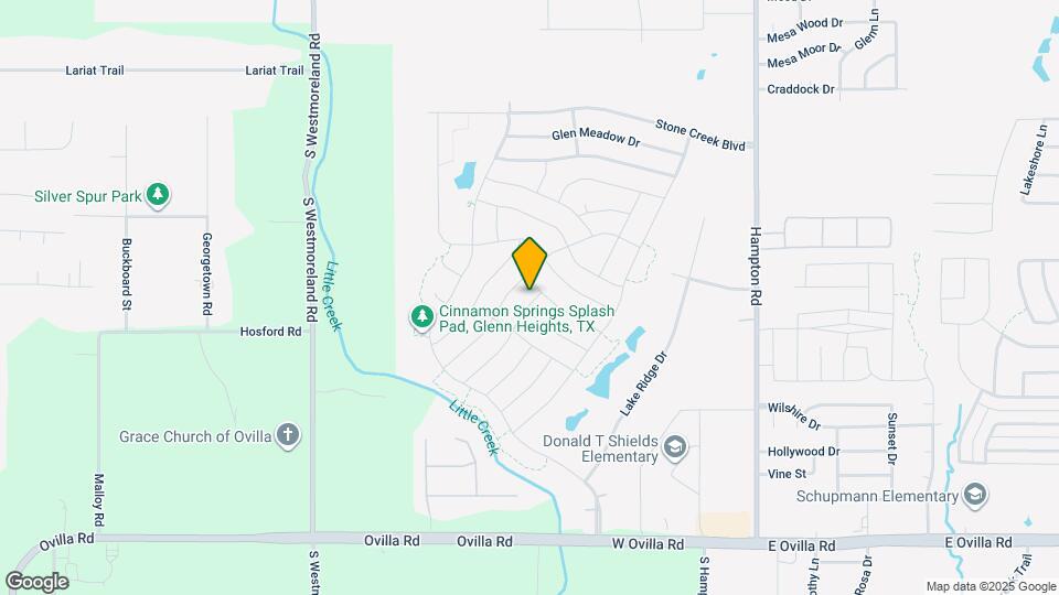 2525 Comal Creek Dr Mapa y Detalles de la Ubicación