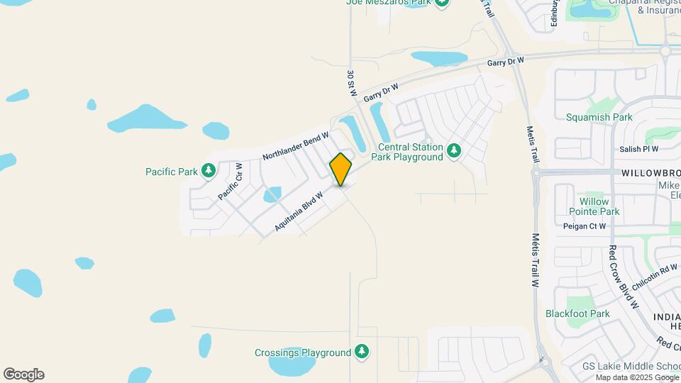 1402 Abitibi Rd W Map and Location Details