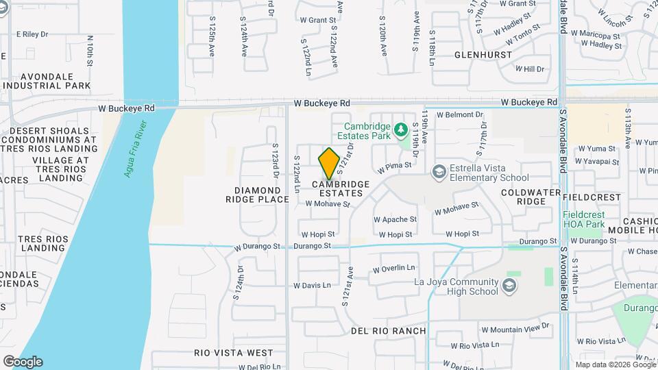 12200 West Cocopah St Map and Location Details