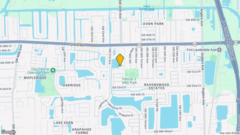 5033 Peacock Wy Map and Location Details