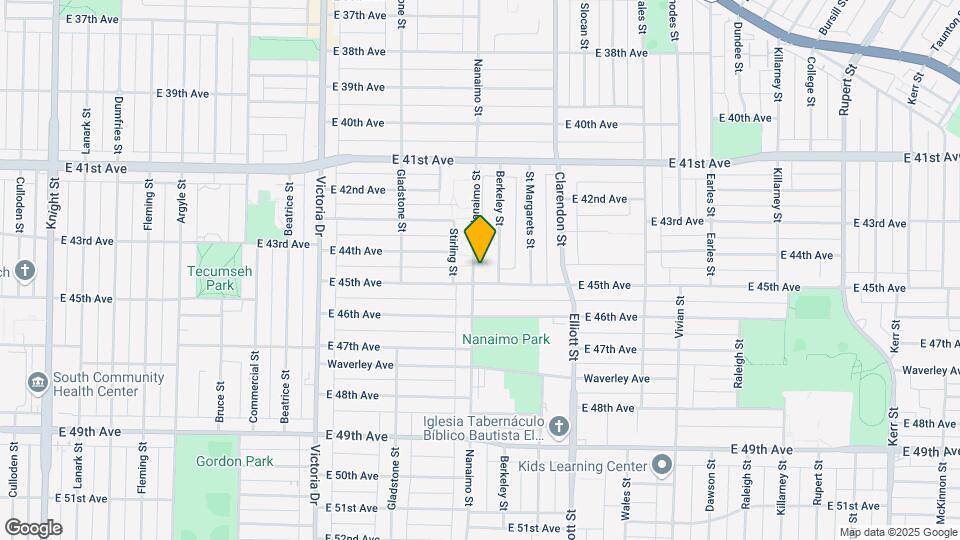 5849 Berkeley St Map and Location Details