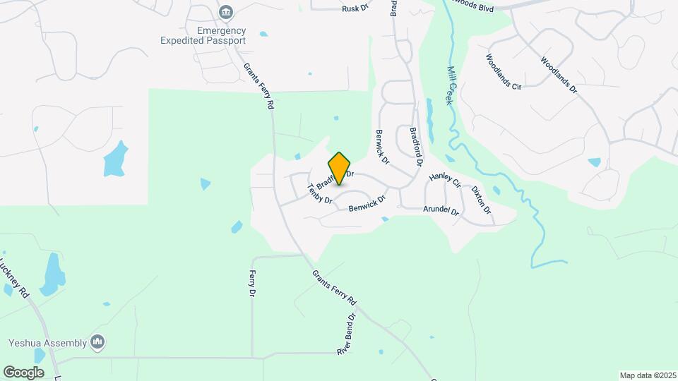 848 Rushton Cir Map and Location Details