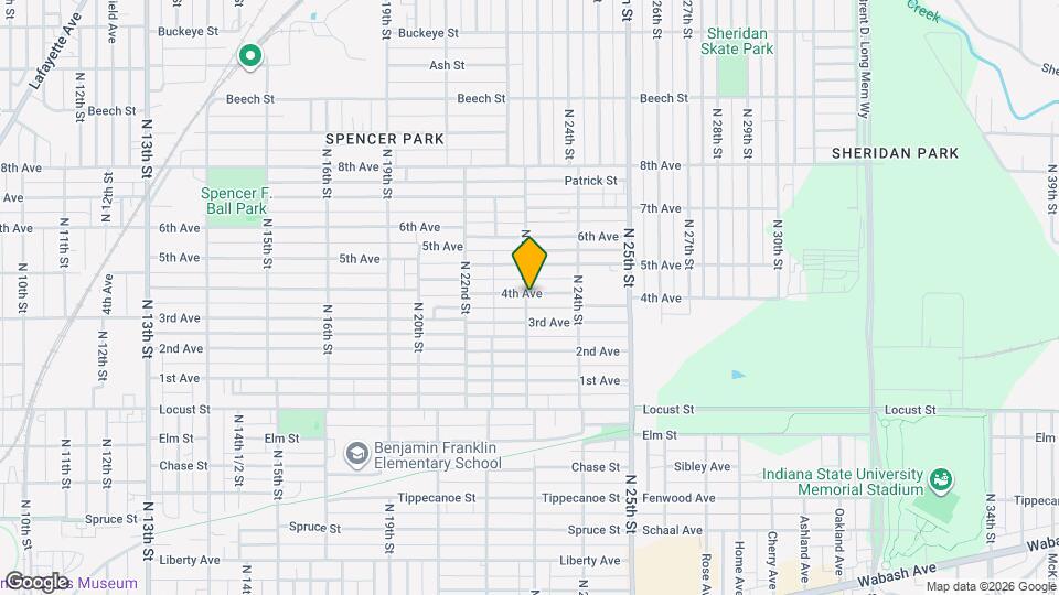 2301 4th Ave Map and Location Details