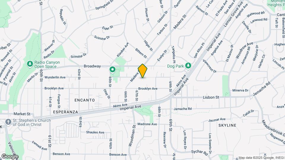 6729 Wunderlin Ave Map and Location Details
