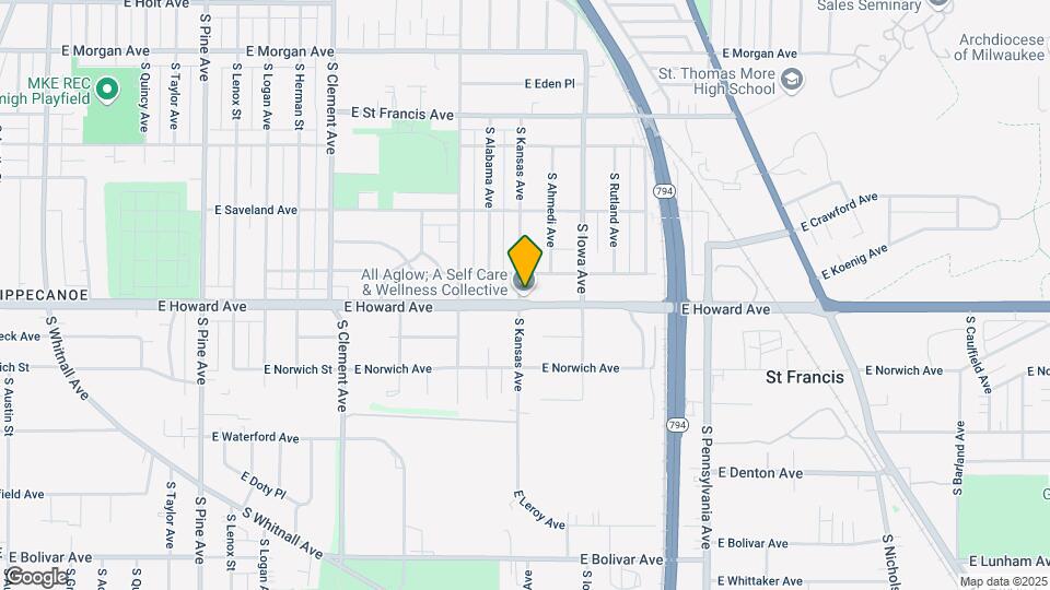 1802 E Howard Ave, Unit 3 Map and Location Details