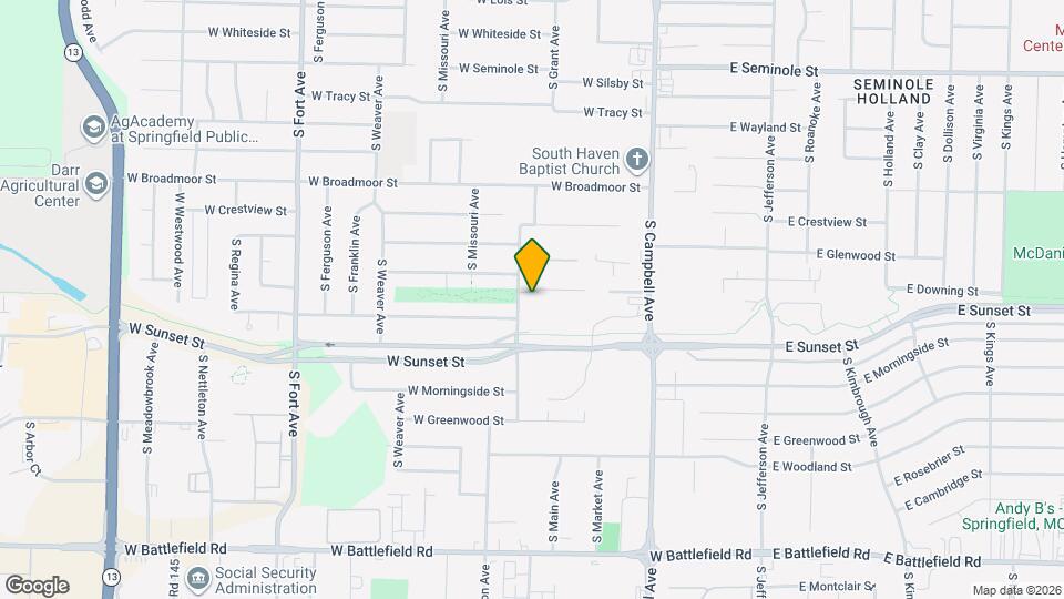 638 W Edgewood St Mapa y Detalles de la Ubicación