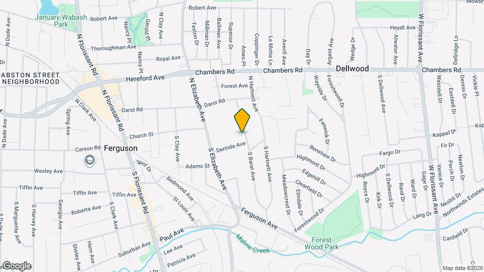 35 S Barat Ave Map and Location Details