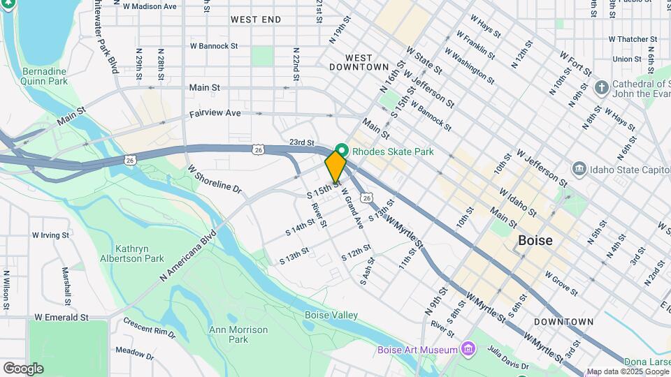 502 S 15th St Map and Location Details