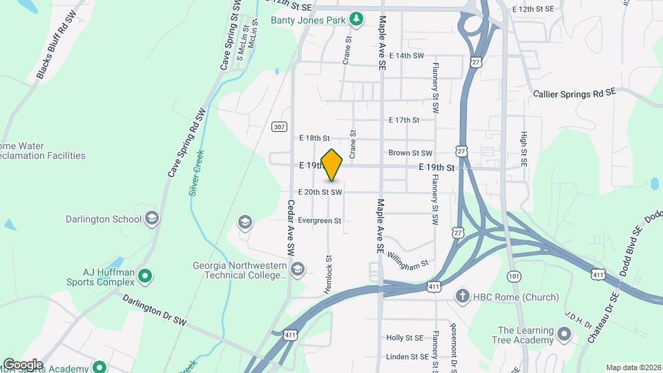 207 E 20th St SW Map and Location Details