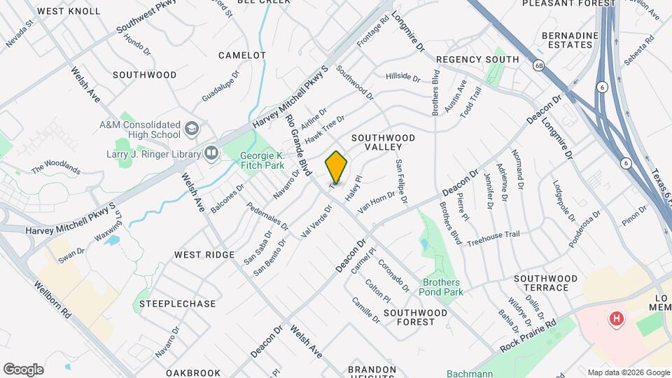 1102 Todd Trail Map and Location Details