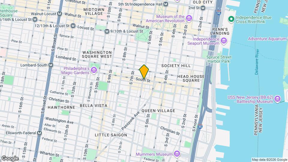 540 South St Map and Location Details