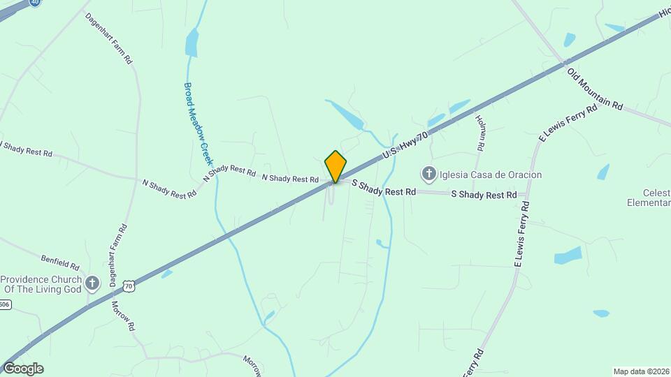 Hickory Ridge Map and Location Details