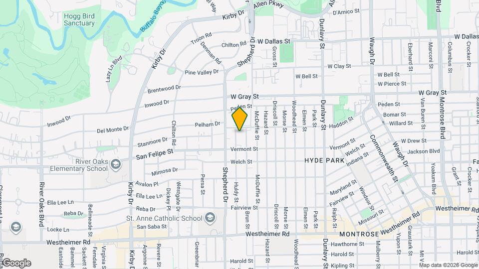 1713 Huldy St Map and Location Details
