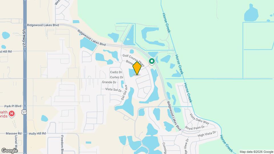 1316 Golf Course Pkwy Map and Location Details