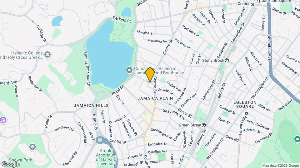 14 Pond St, Unit 2 Map and Location Details