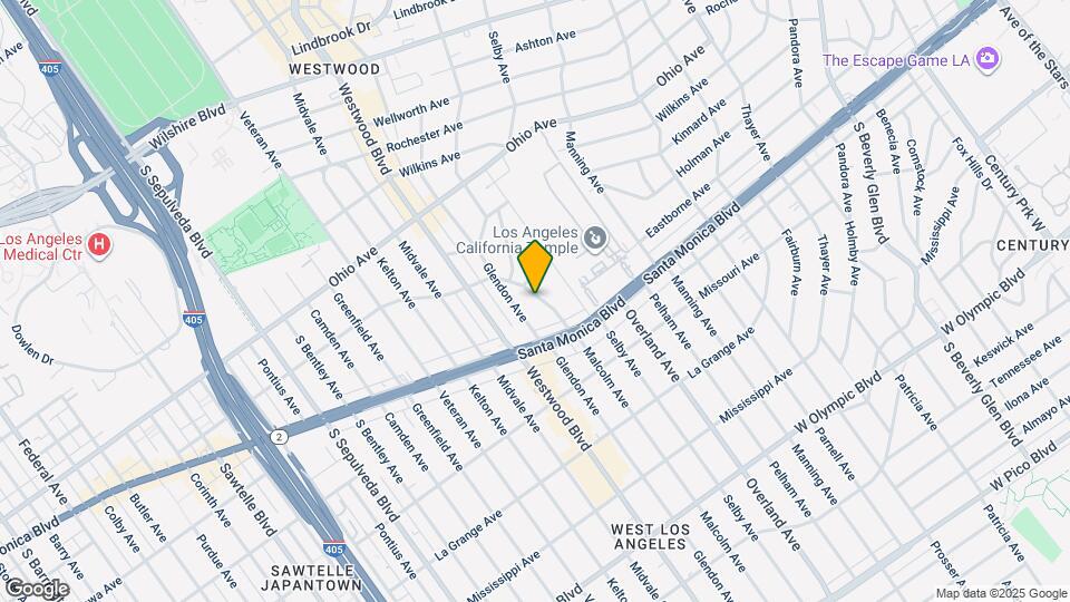 1717 Malcolm Ave Map and Location Details