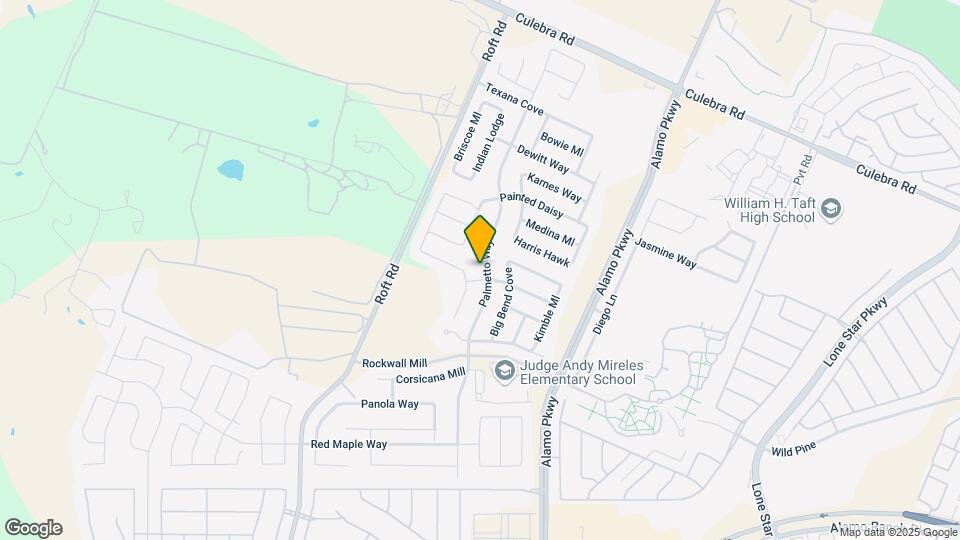 6107 Palmetto Way Map and Location Details