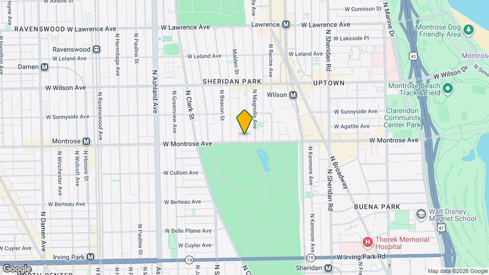 4409 Malden St Map and Location Details