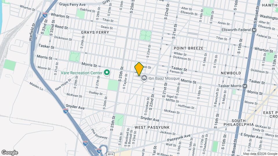 2324 Watkins St Map and Location Details