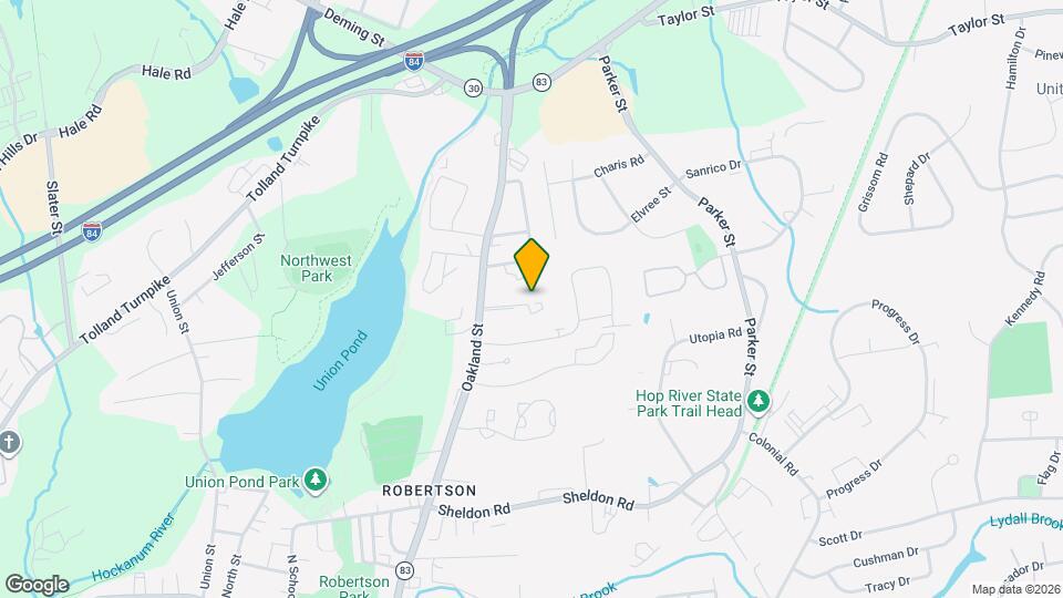 345 Oakland St, Unit 1 Map and Location Details