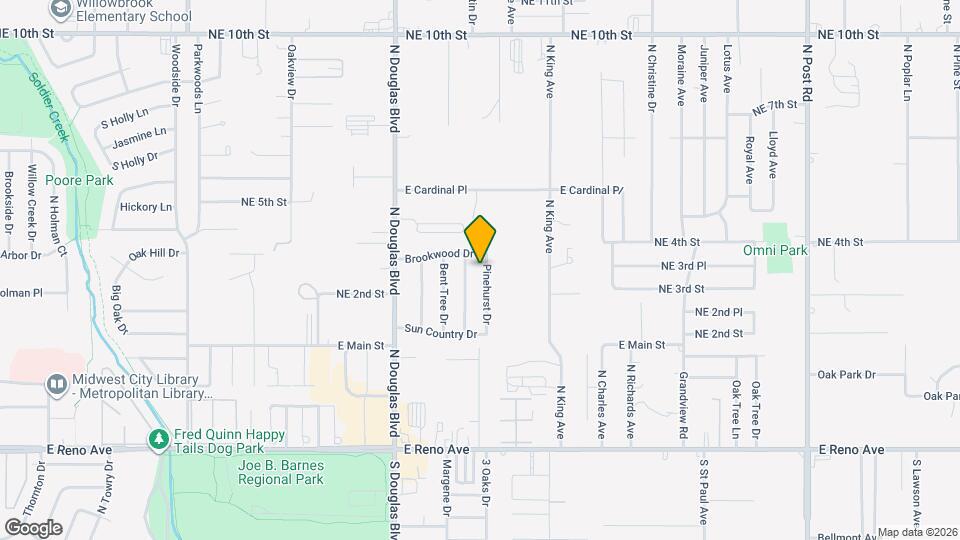 413 Pinehurst drive Map and Location Details