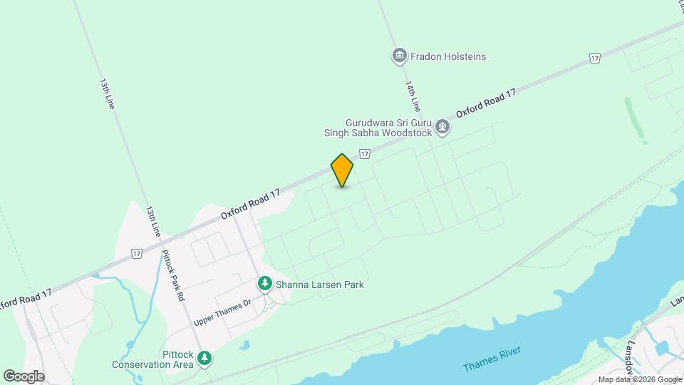 190 Huntingford Trail Map and Location Details