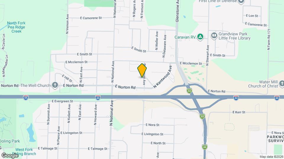 3033 N Fremont Ave Map and Location Details