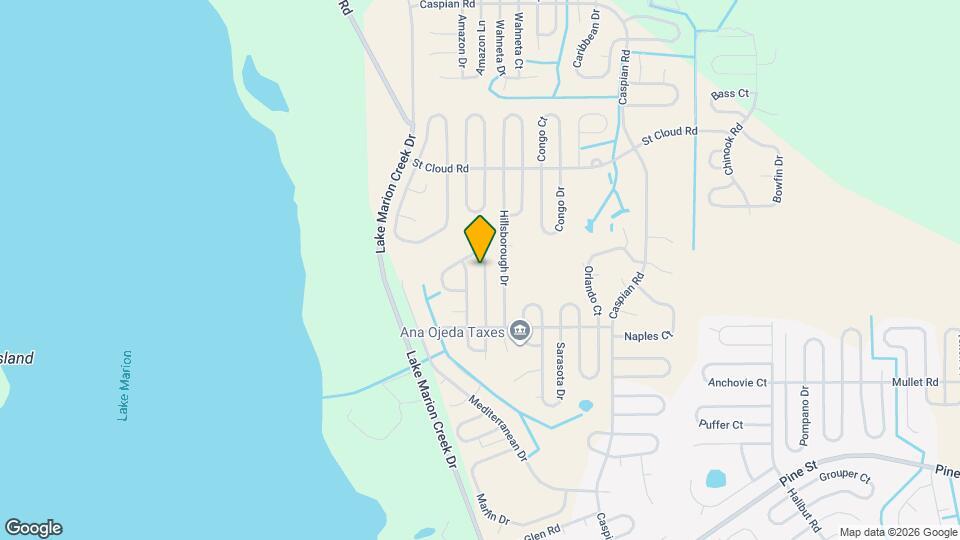 1420 Kissimmee Ct Map and Location Details