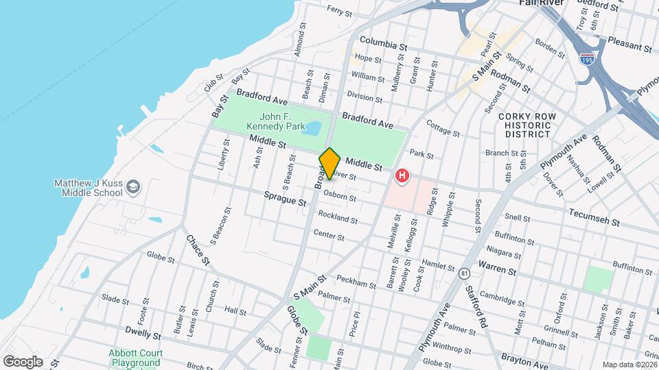 37 Day St, Unit 3rd floor apt. Map and Location Details