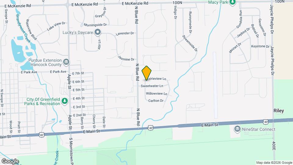 1525 Prairieview Ln Map and Location Details