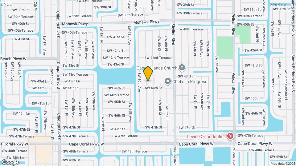 4333 SW 9th Pl Map and Location Details