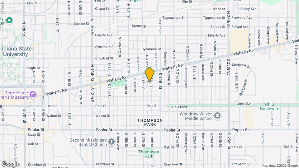 49 S 18th St Map and Location Details